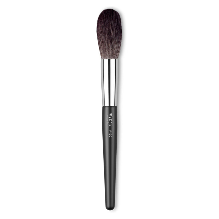 F129 FLAME CHEEK BRUSH Pennello a fiamma ideale per applicare le polveri viso