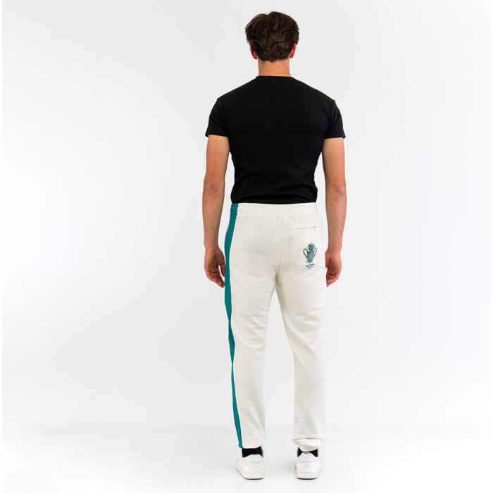 BIKKEMBERGS pantalone uomo marshmallow,everglade