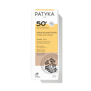 Solaire - Crème Solaire Teintée SPF50 40 ml
