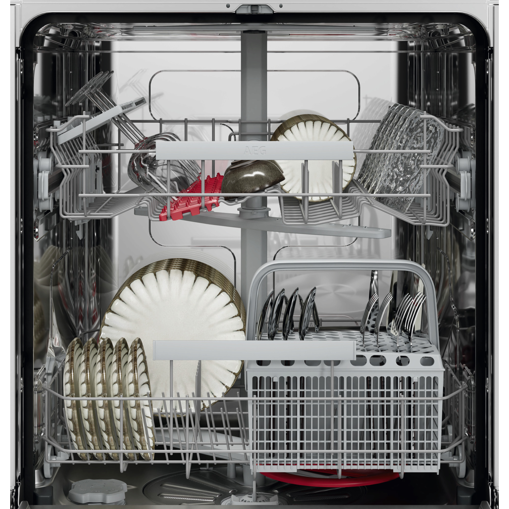 AEG Lavavajillas de 60 cm Serie 6000 SmartSelect para 13 cubiertos GF6100C2SNM