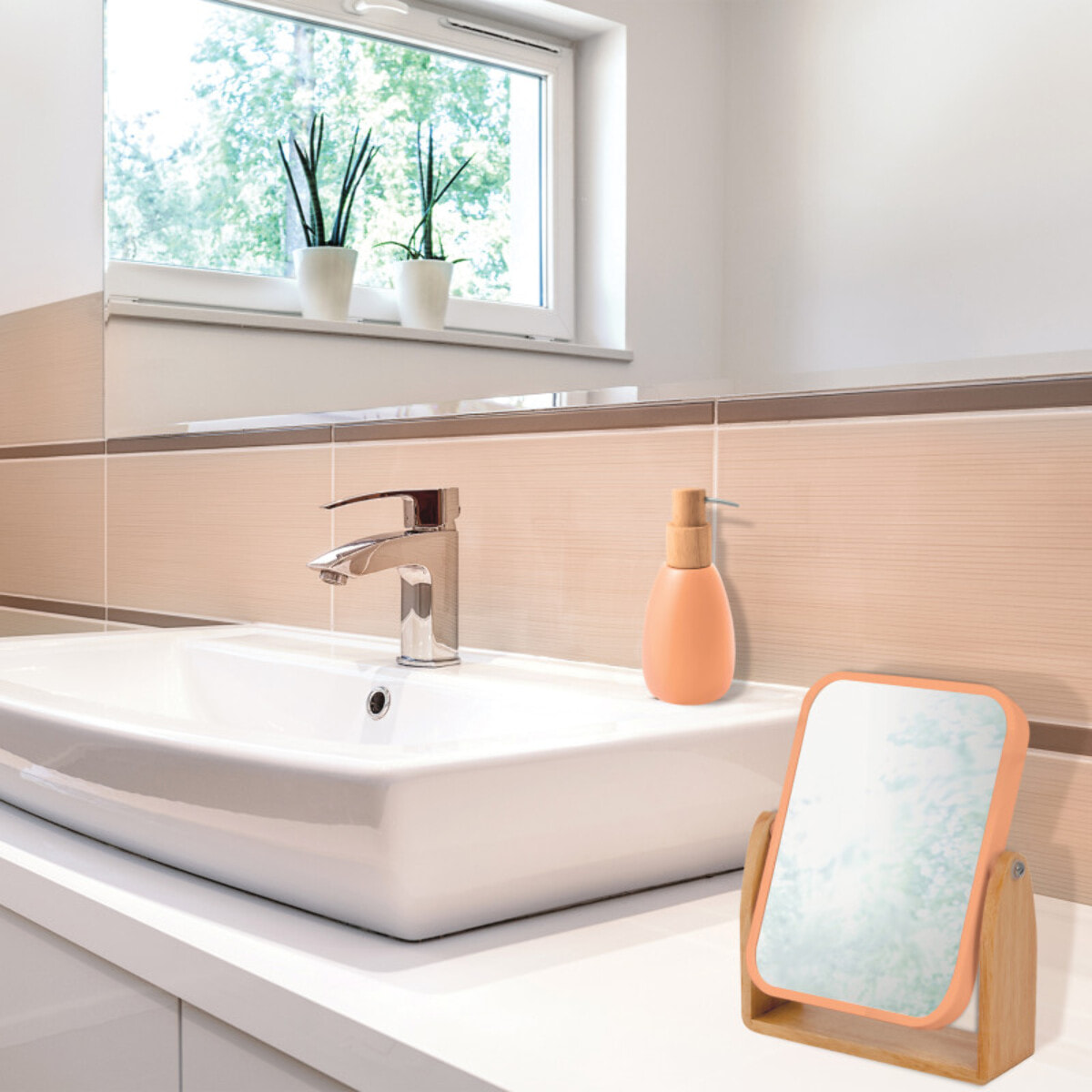 Miroir grossissant à  poser OSLO Pêche MSV