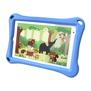 DAM Tablet Infantil K81 PRO 3G WiFi. SO Android 8. Pantalla 8'' 1280x800px. MTK6735 Quad Core 1.3GHz, 2GB RAM + 32GB. Doble cámara. 24x3x16,5 Cm. Color: Azul