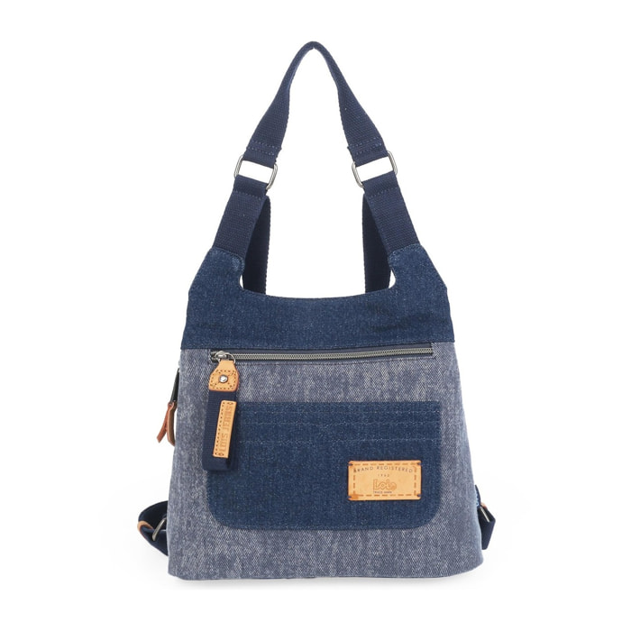 Bolso Mochila Mujer Lois Abilene Denim
