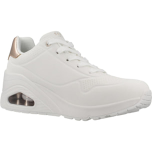Sneakers De  Mujer Uno Wedge - Hi Steps Blanco