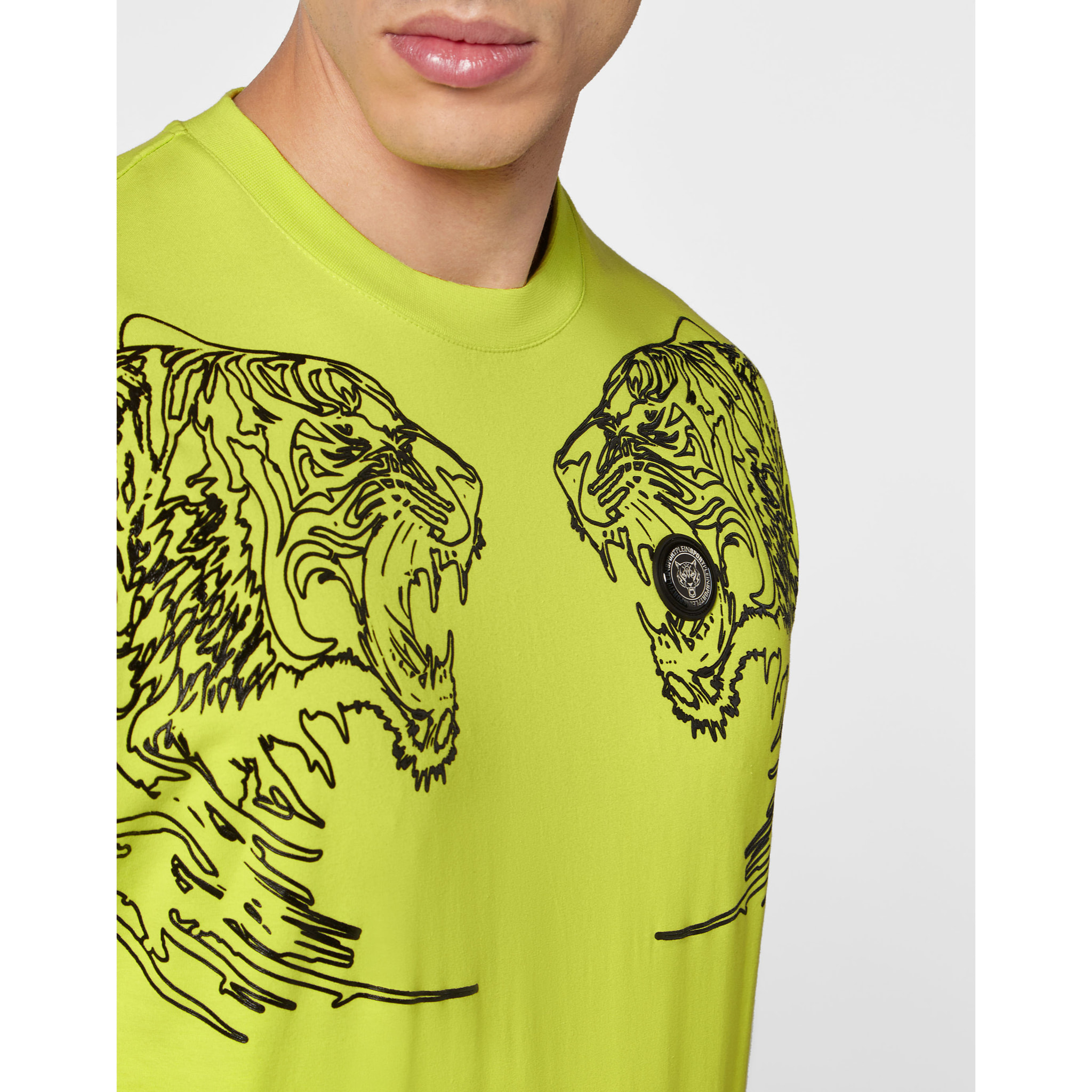 PLEIN SPORT T-Shirt Round Neck TIGER
