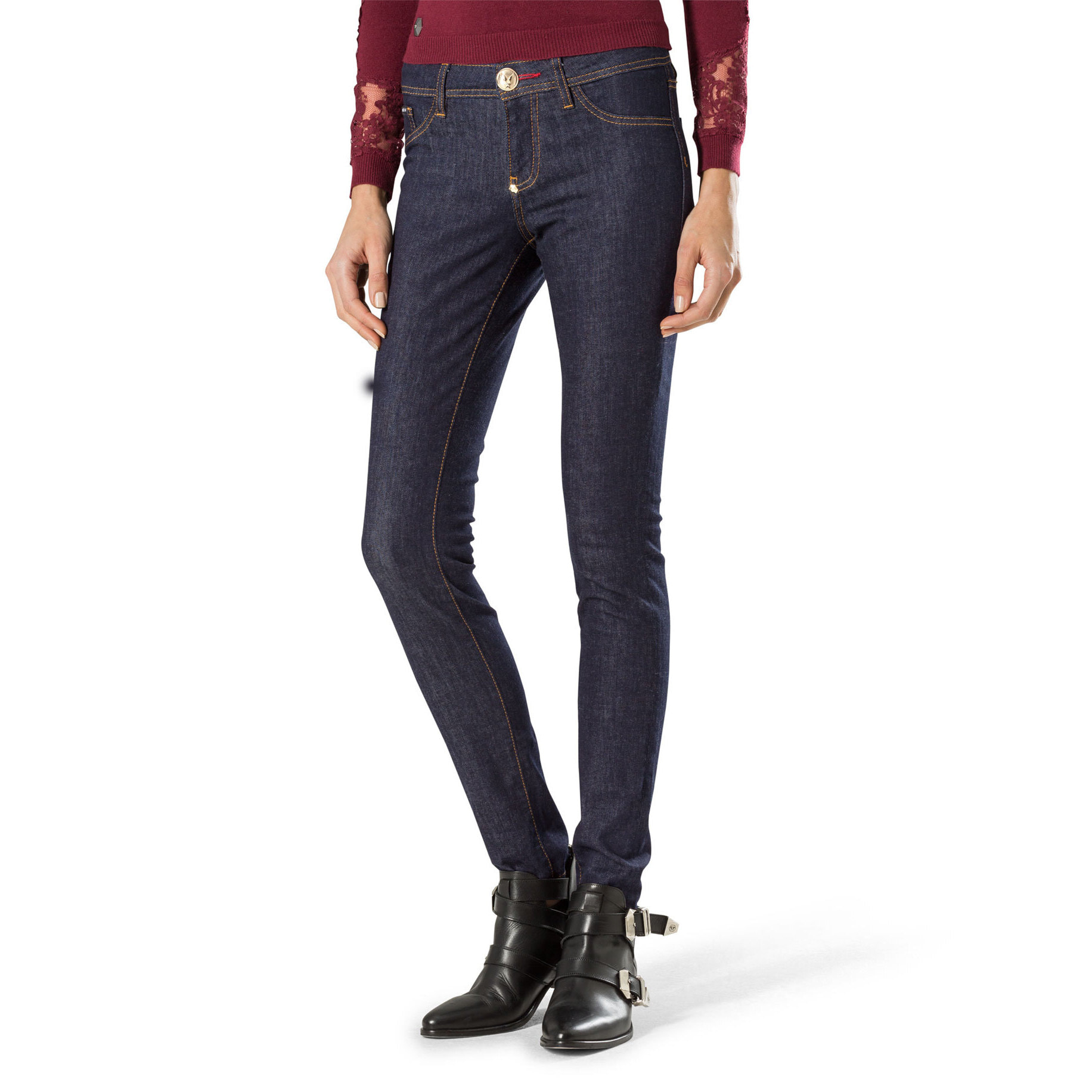 PHILIPP PLEIN jeggings "wake up call"