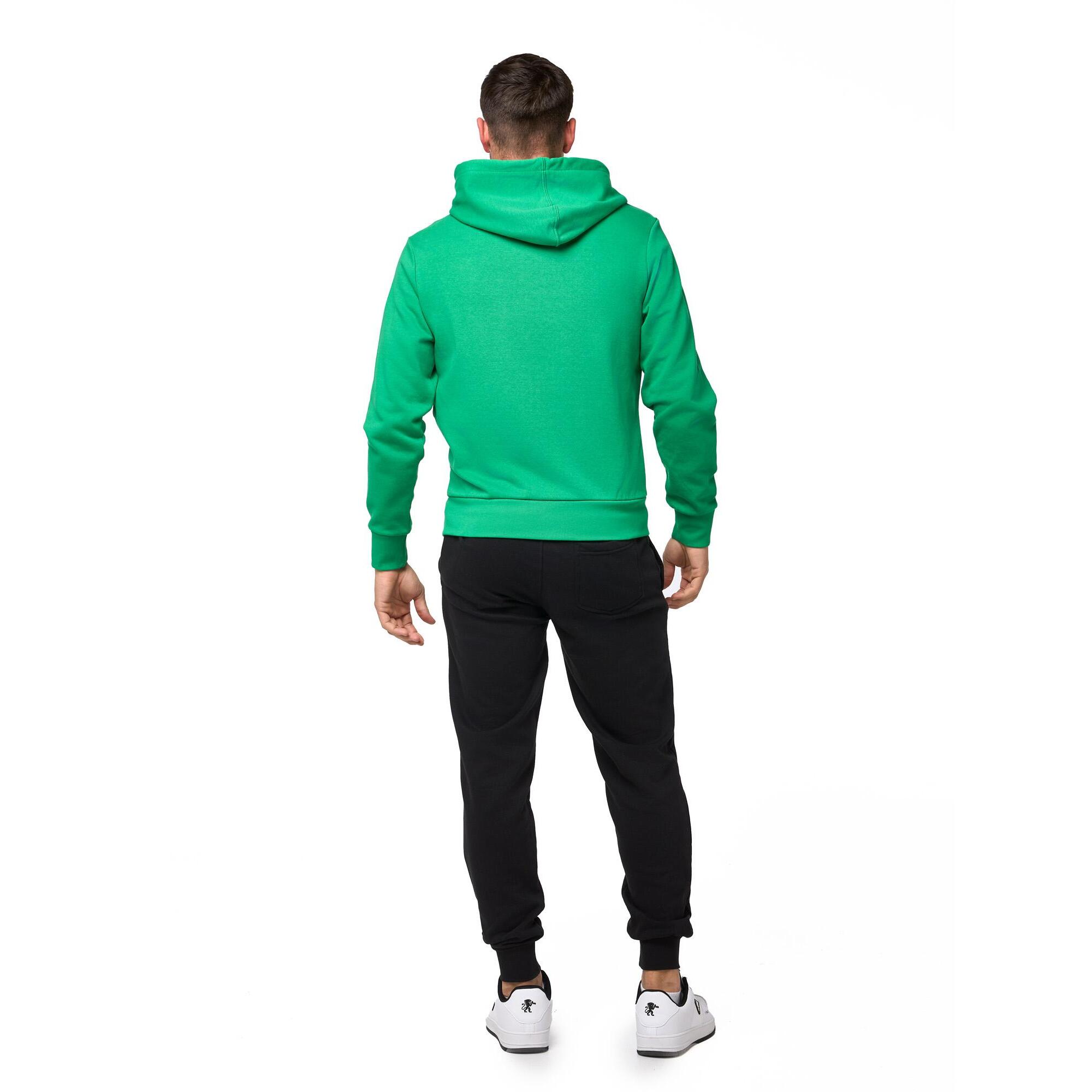 Tuta da uomo con Felpe con cappuccio e zip e pantalone non felpata Leone Basic