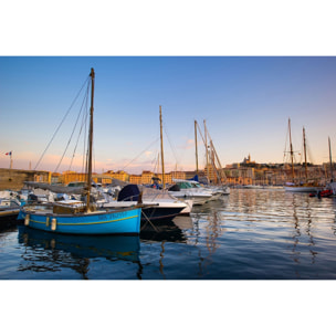 Tableau les pointus du vieux port Tableau alu Dibond