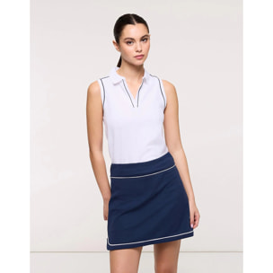 Falda Mini Deportiva Azul Marino - Fartec