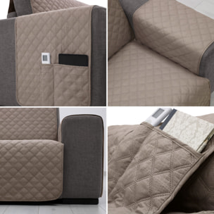 Cubre Sofá ACOLCHADO Chaise Longue modelo JENNY