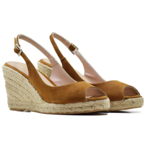 ZAPATO PEEP TOE TUCU 3509 SERRAJE CUERO