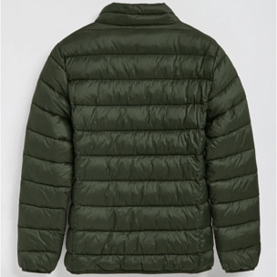Chaqueta Chase ultralight verde oscuro con parche Rigby Go