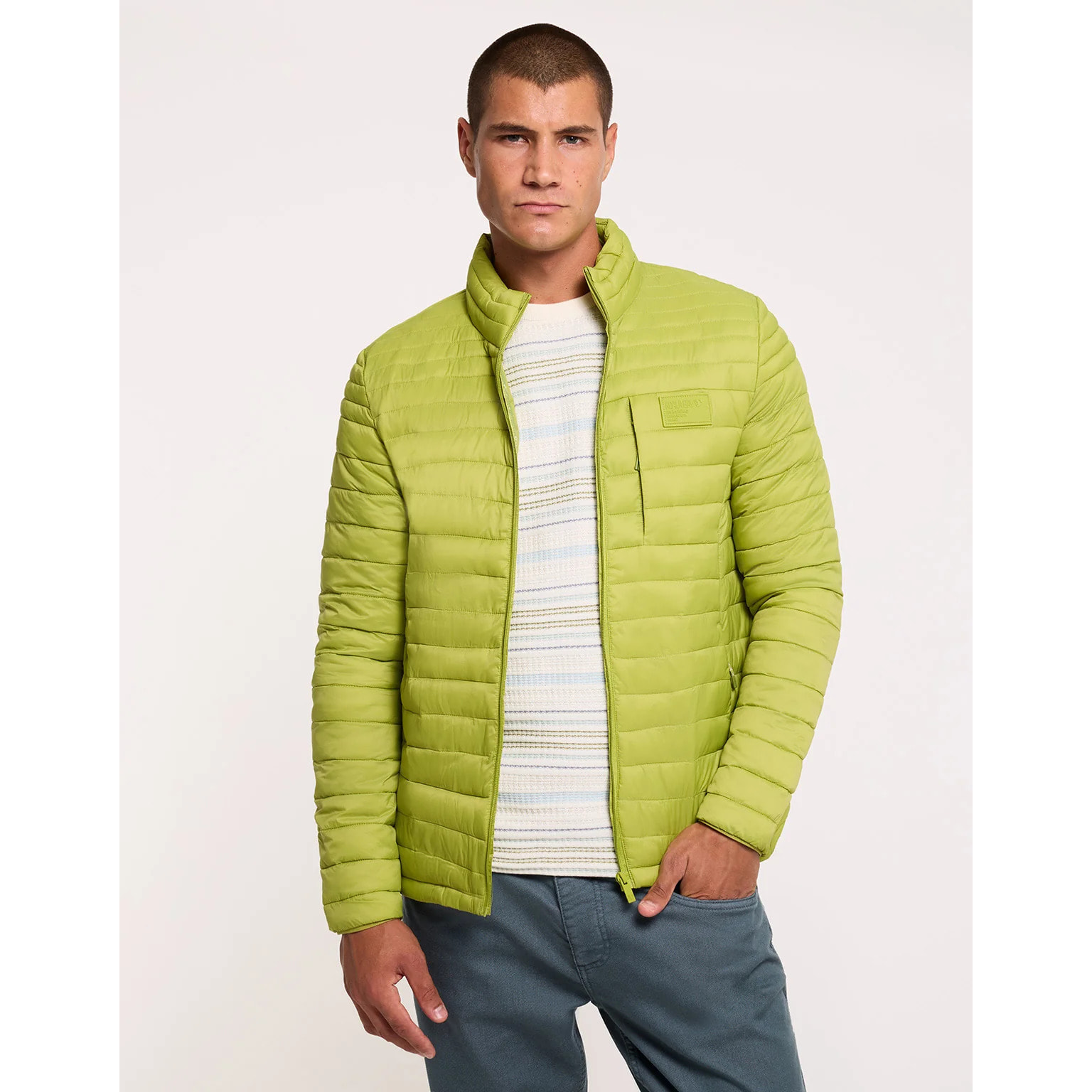 Chaqueta Acolchada Verde Manzana - Kea