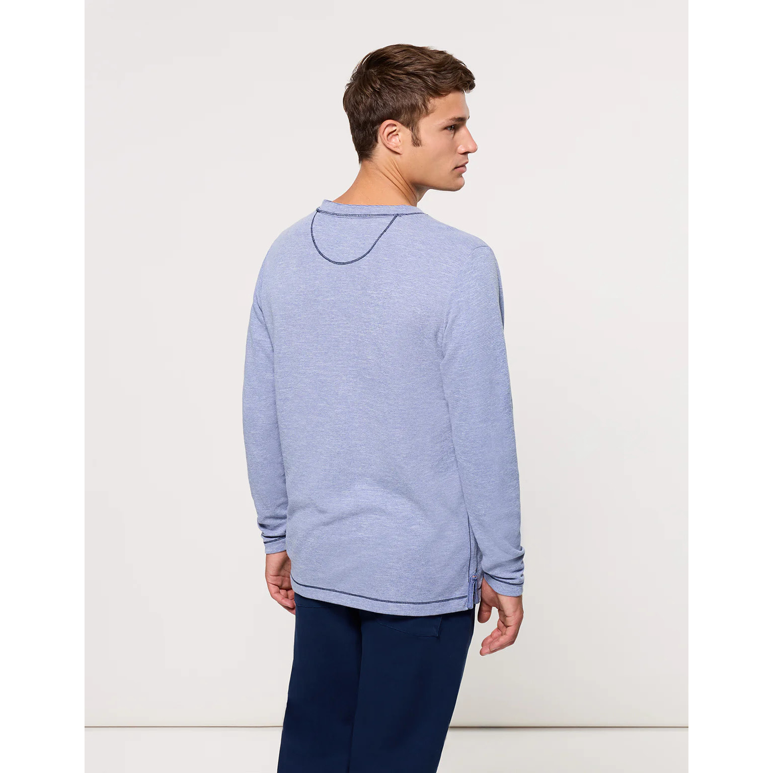 Camiseta Manga Larga Azul - Deary