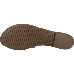 Sandalias Mujer de la marca GEOX  modelo D45LXU 000N6 Gold