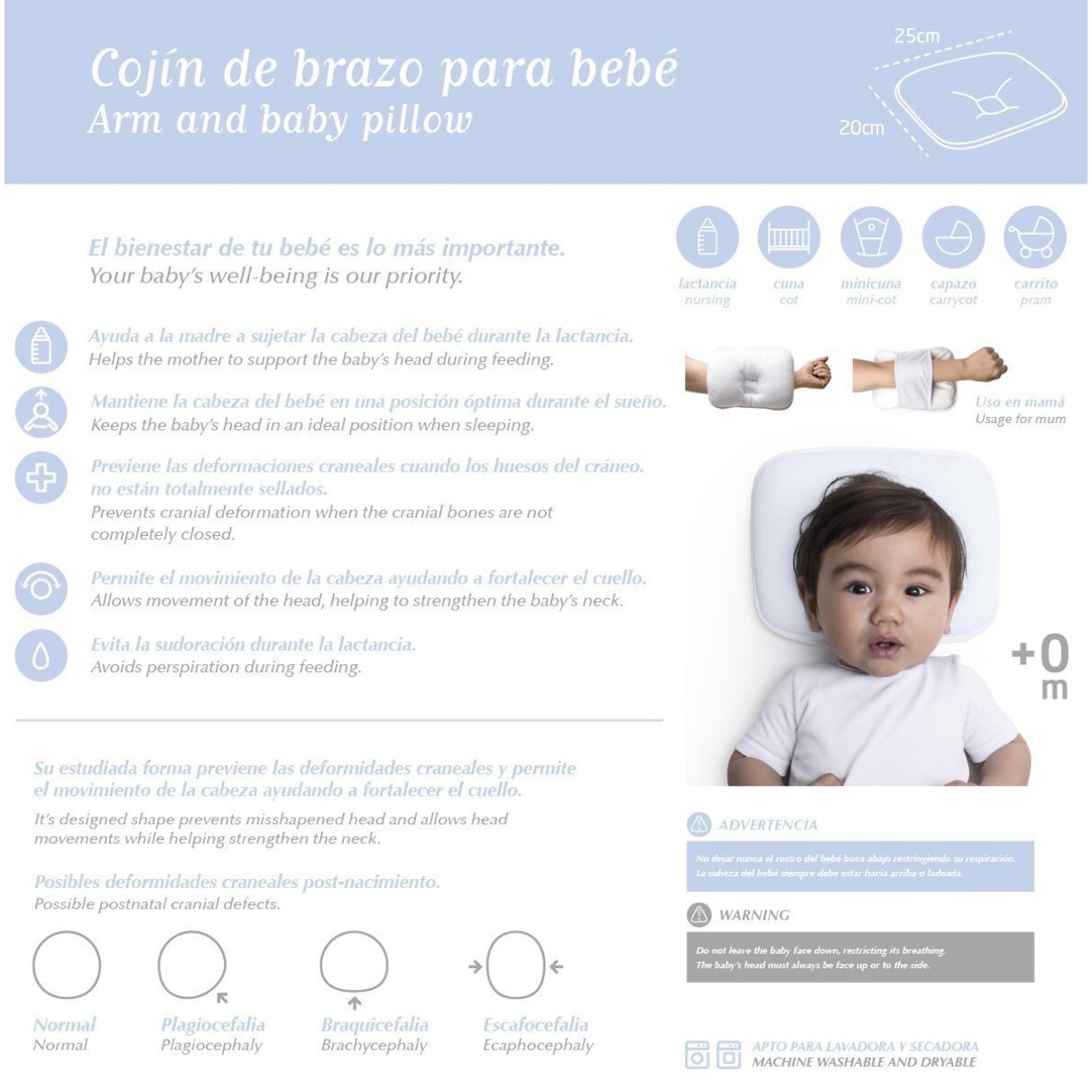 Cambrass Cojin De Brazo Liso E