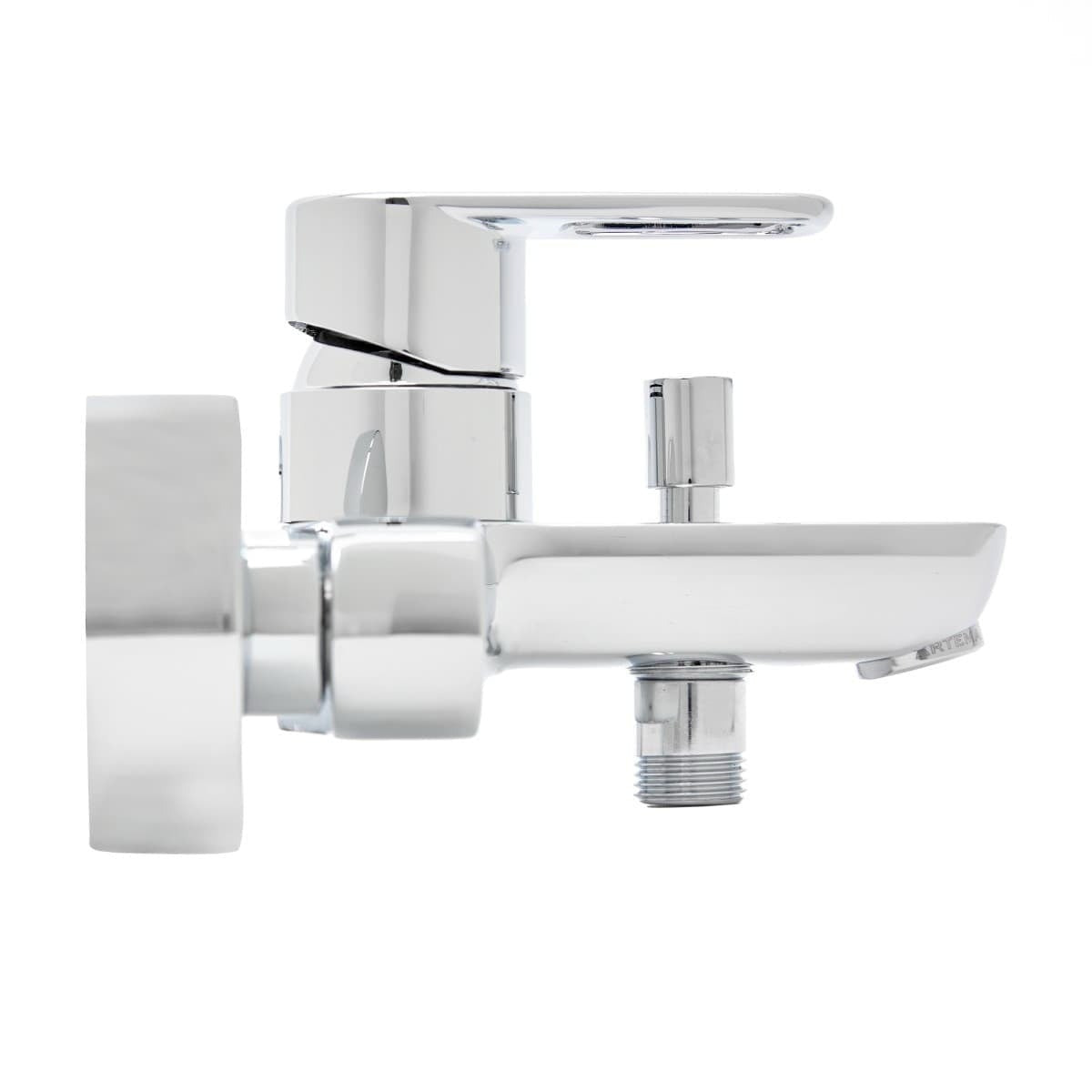 Flow Soft mitigeur bain/douche mural à levier, sans ensemble de douche, chrome (A42948)