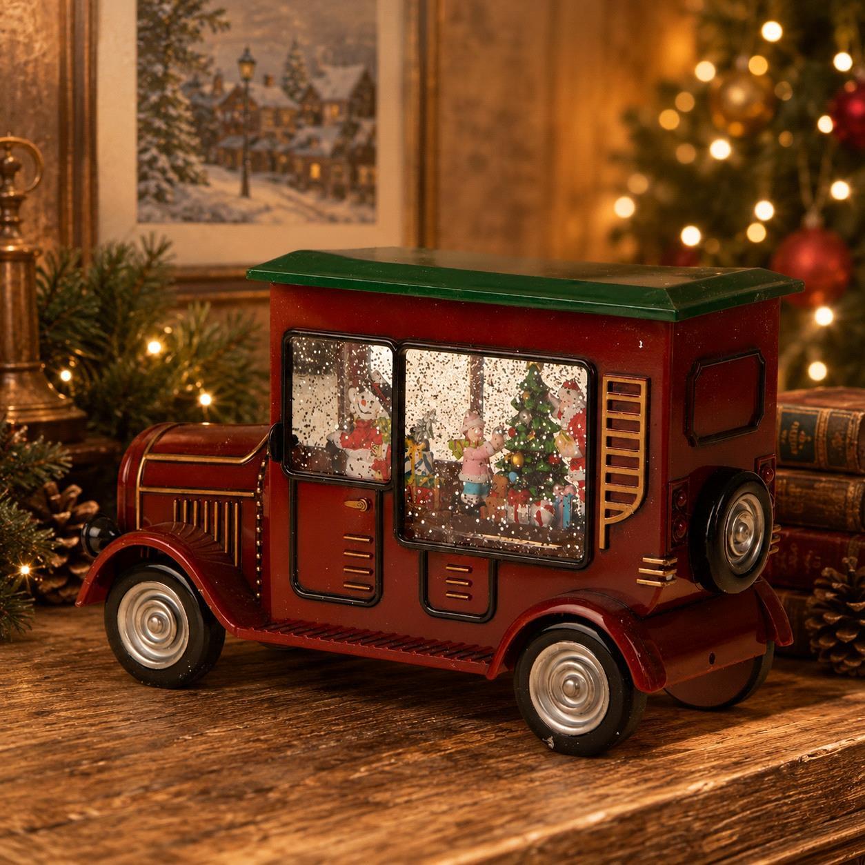 Macchina 23.55xh19. con santa led+musica - Pezzi 1 - ALTRO - Bianchi Dino SpA