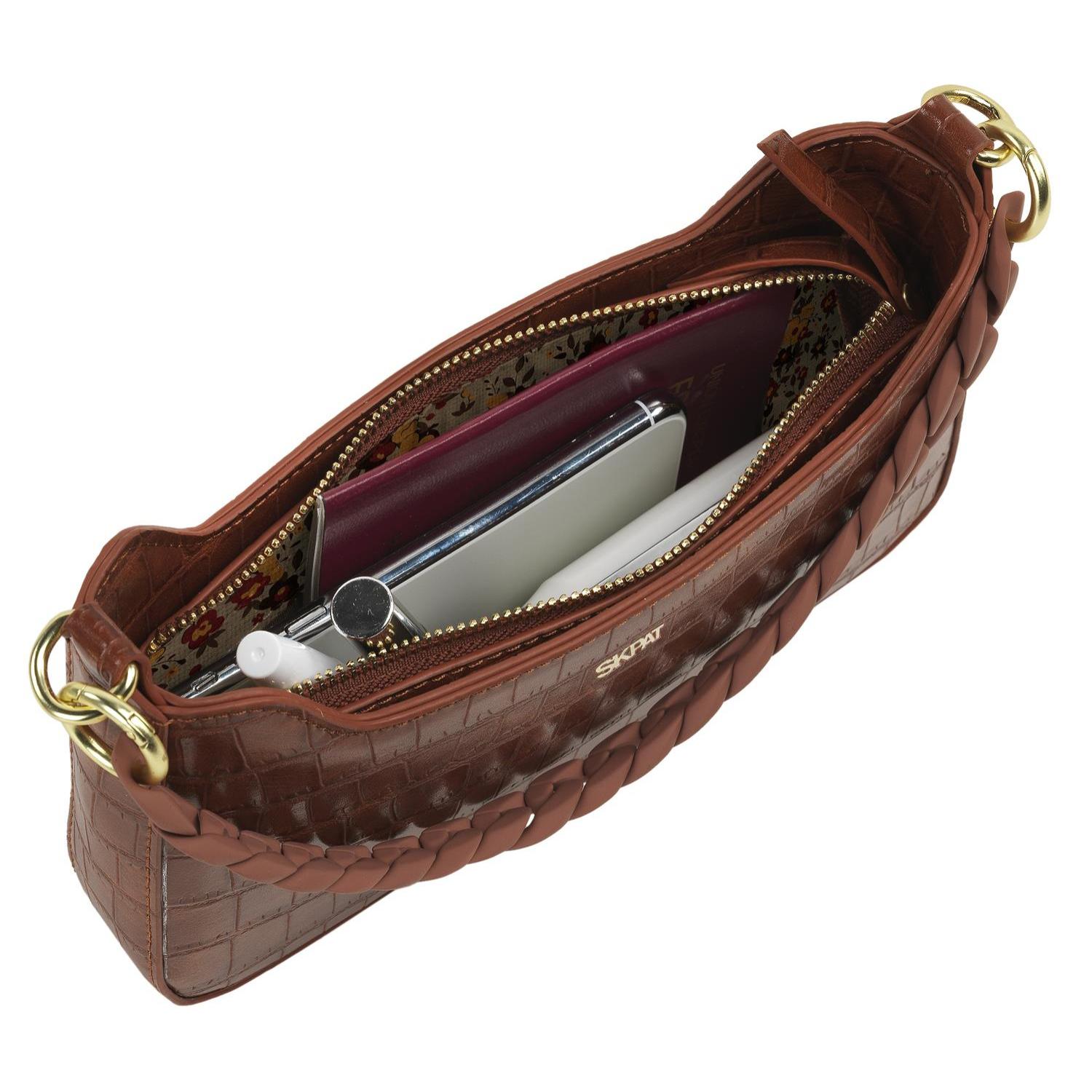 Bolso Bandolera Skpat Coco Marron