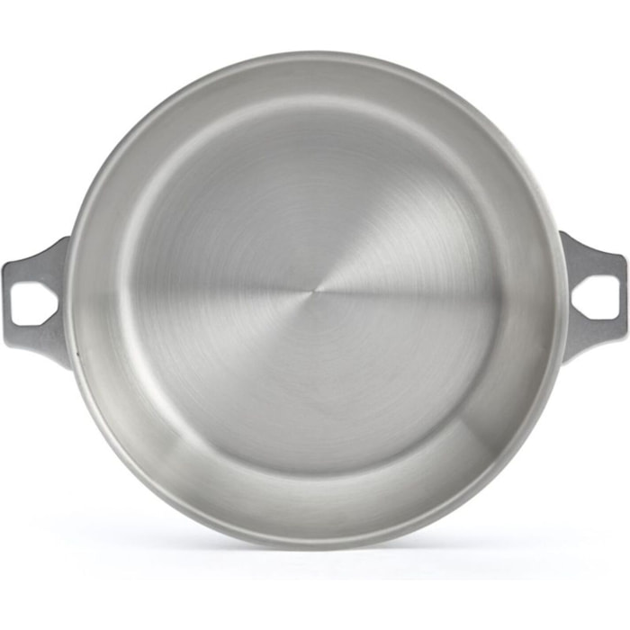 Poêle DE BUYER Twisty tout inox 28cm