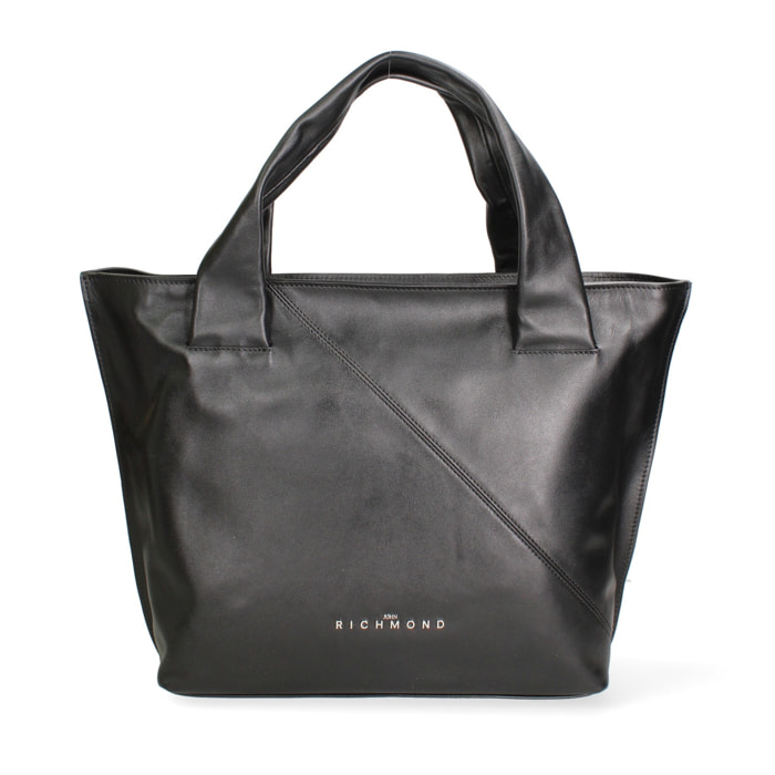 Borsa a mano da donna Made in Italy - Modello Oriana Nova - Vera Pelle - 34.0 x 30.0 x 15.0 cm
