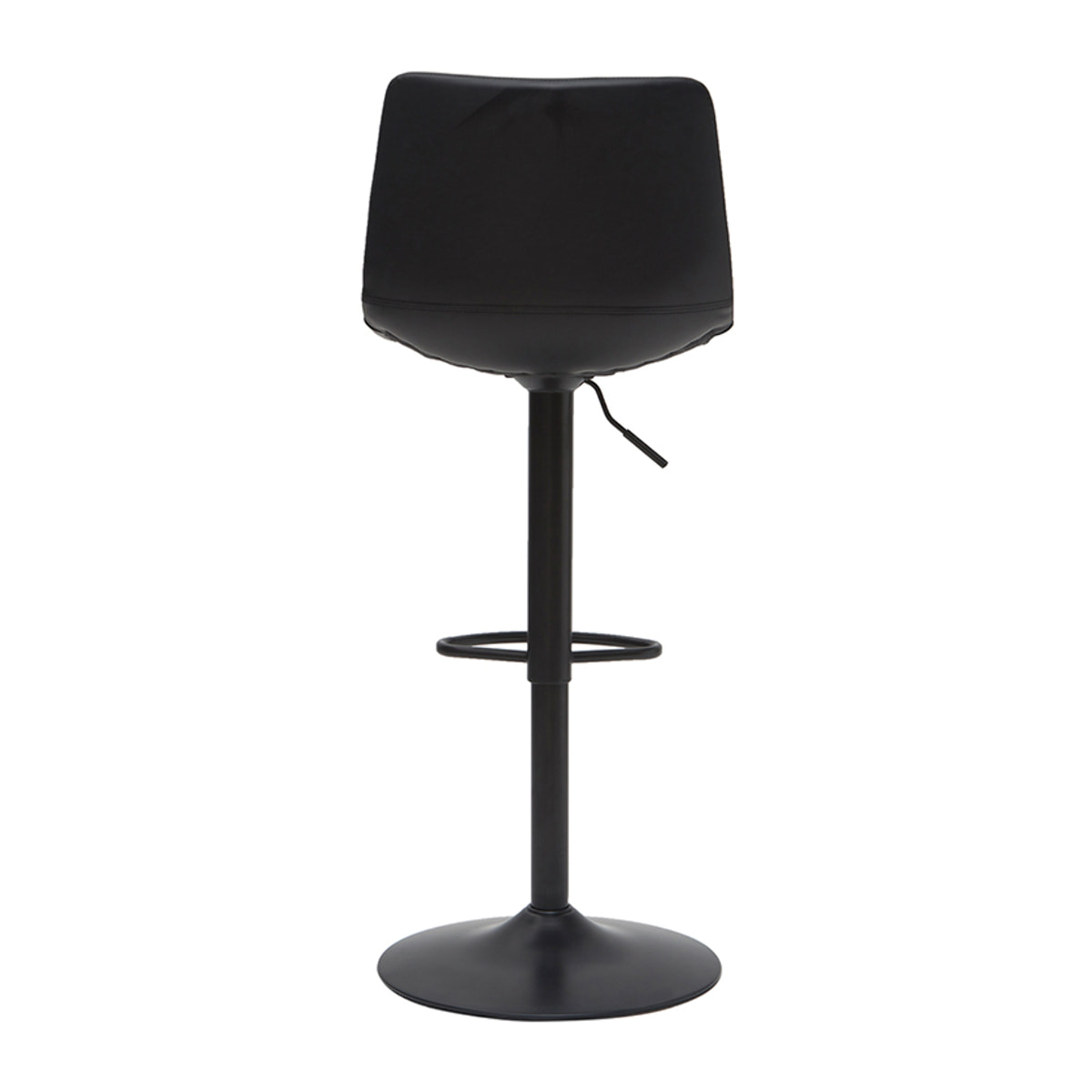Tabourets de bar vintage réglables pivotants noirs (lot de 2) NEW ROCK