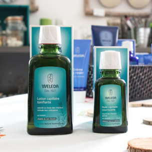 WELEDA - Duo Huile capillaire nourrissante  - Nourrit les cheveux abîmés -  Vegan* - Certifié Natrue** - Flacon 50 ml x 2