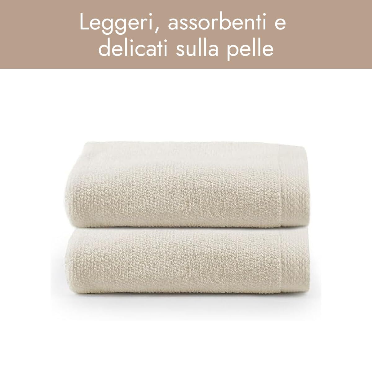 INTRECCI HOME Set Bagno 2 Asciugamani Ospite, in Puro Cotone 500 g,Morbidezza Extra, Assorbenza Superiore, Elegante e Durevole