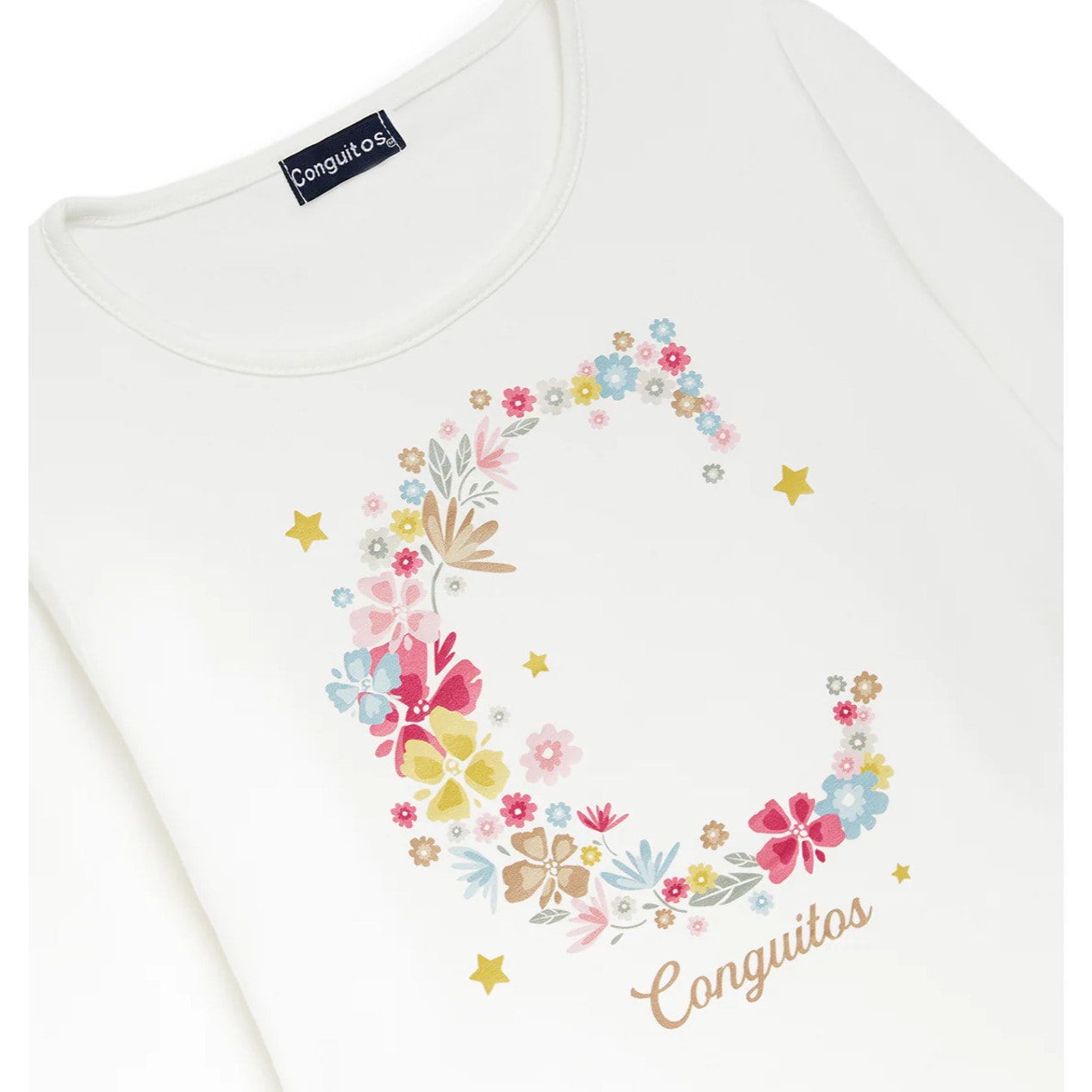 Conguitos - T-shirt casual a maniche corte stampata