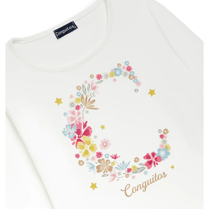 Conguitos - T-shirt casual a maniche corte stampata