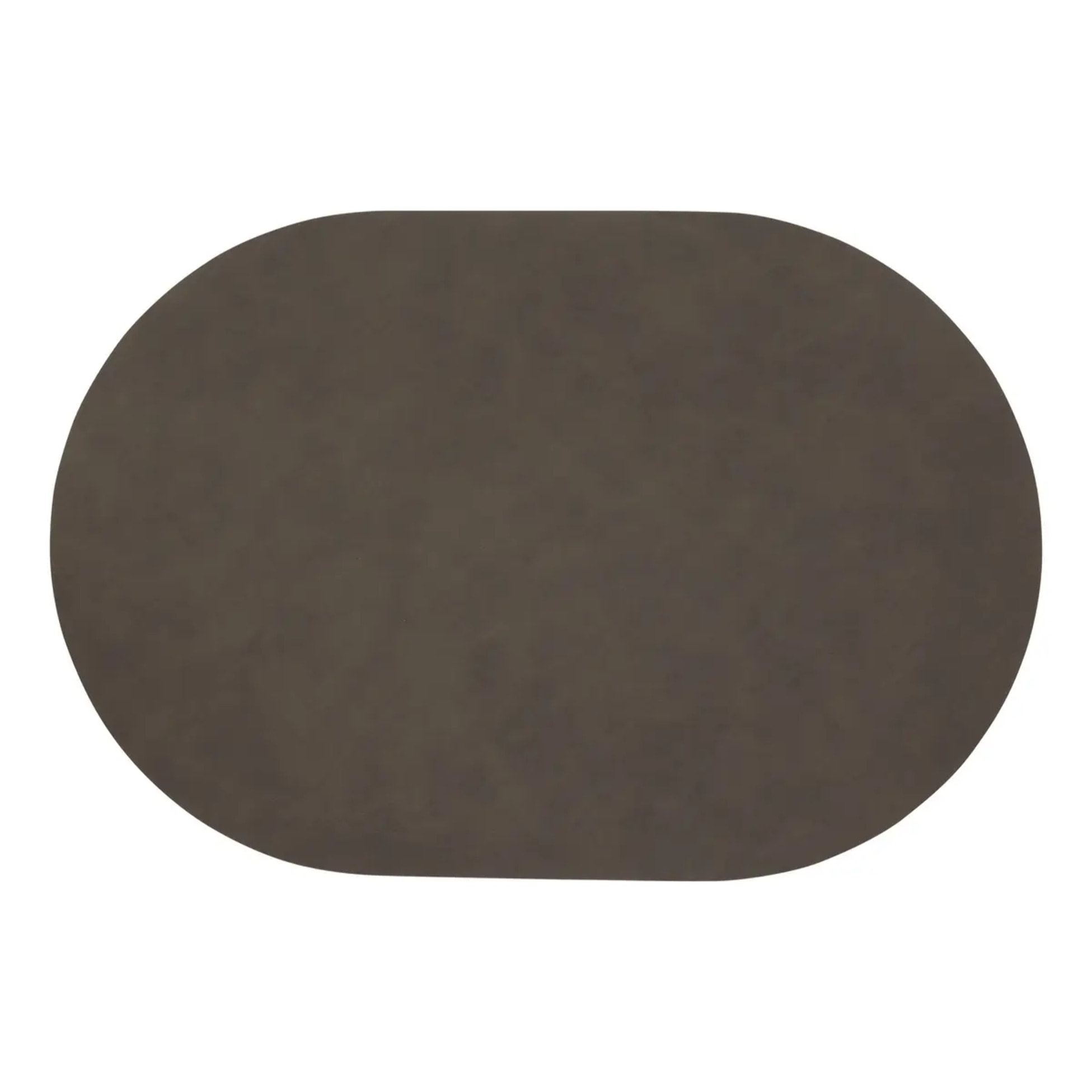 Set de table oval Kim 49x33cm tabac