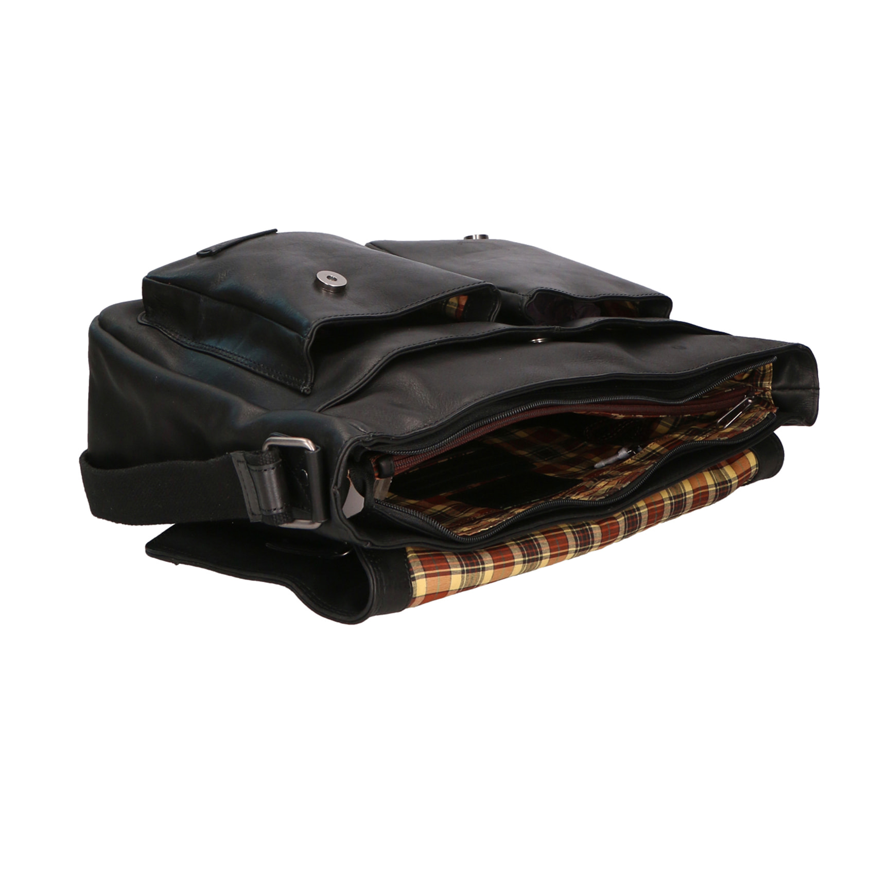 Borsa a mano unisex In Vera pelle Made in India 37x27x12 cm