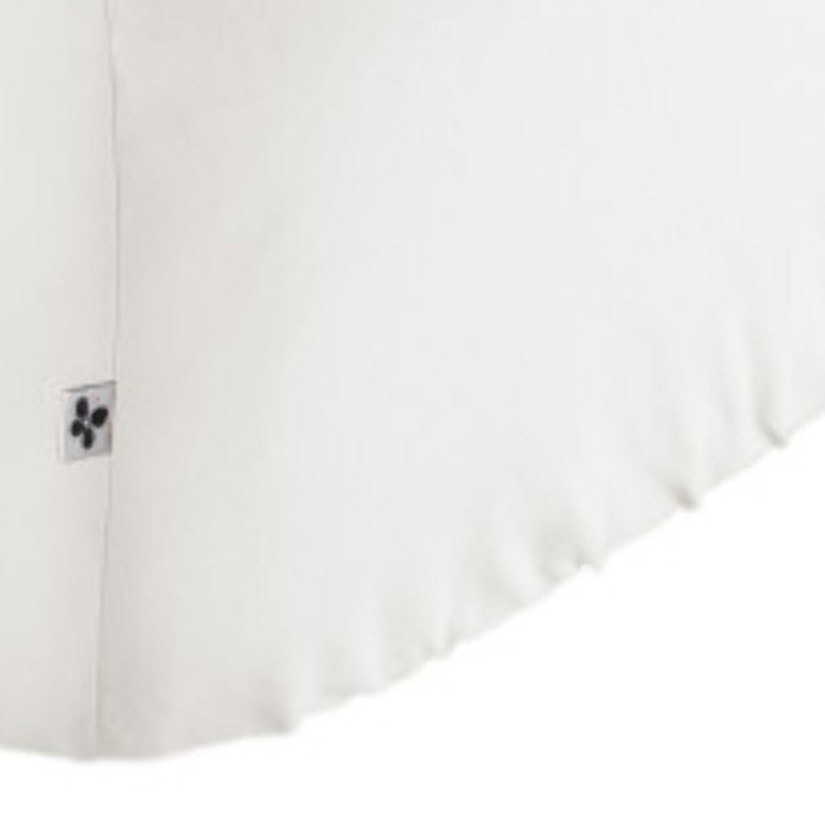 Drap housse 140 x 190 cm en coton avec bonnet H. 30 cm - AMBRE