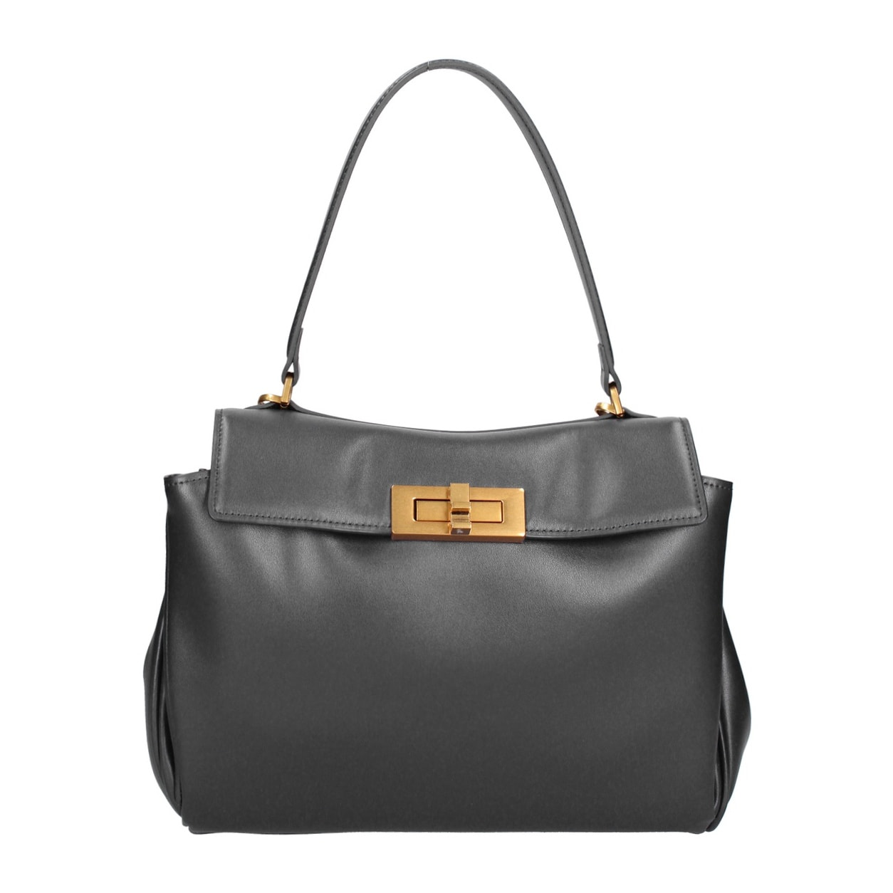 Borsa a mano da donna Made in Italy - Modello Padova - 100% pelle - 28.0 x 19.0 x 8.0 cm