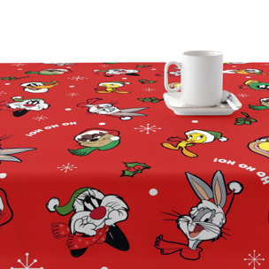Nappe en résine Anti-tâches Toucher Plastifié Looney Tunes Christmas 01