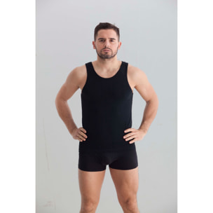 Camiseta Cro Tirante Lycra Negro Talla 56