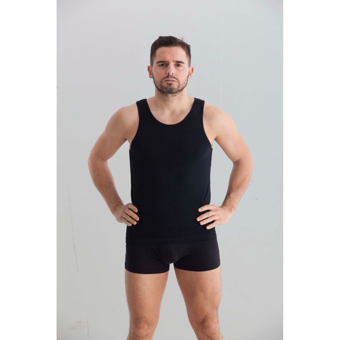 Camiseta Cro Tirante Lycra Negro Talla 56