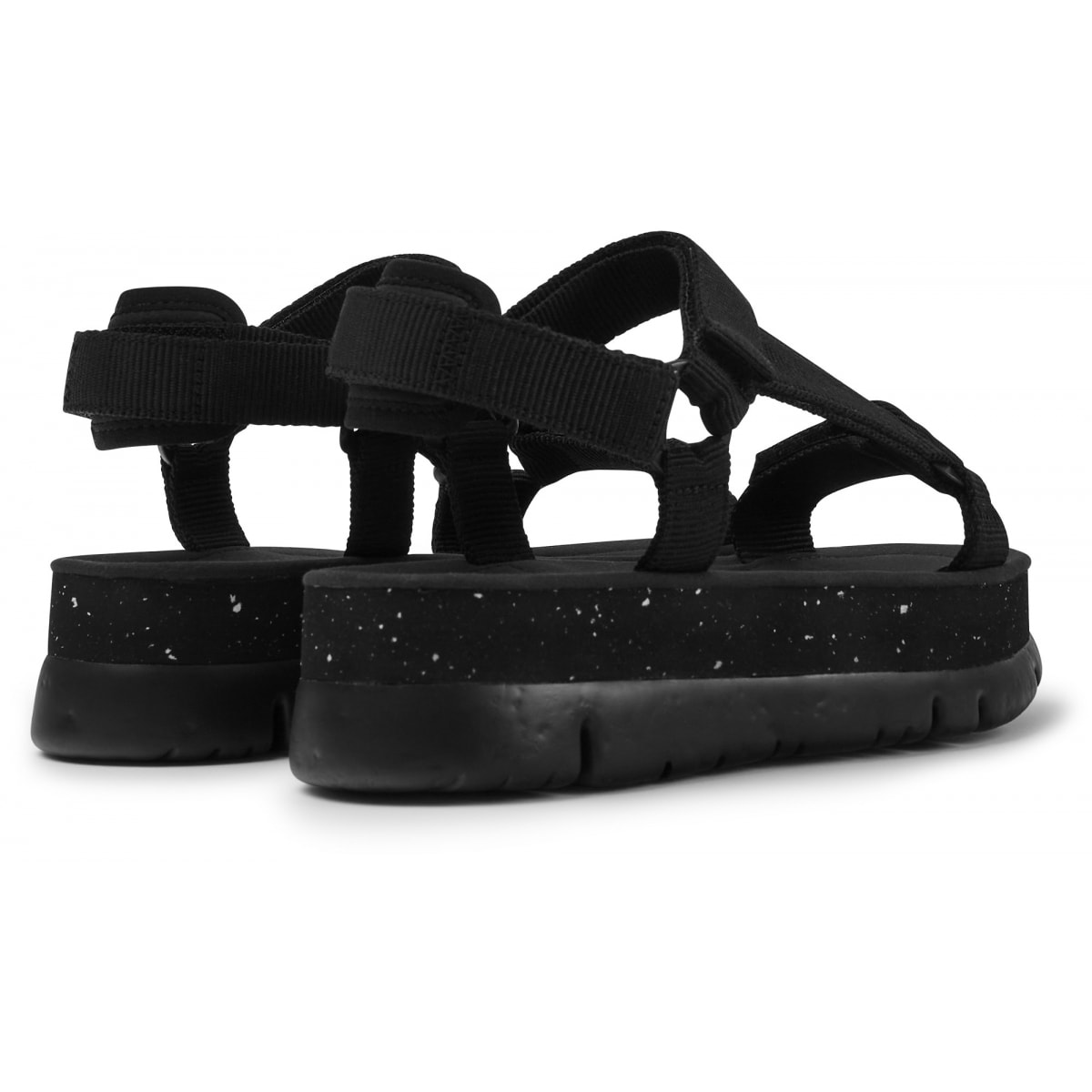 Sandalias - CAMPER Oruga Up - Negro - Tejido