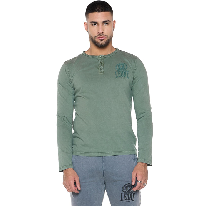 T-shirt da uomo a maniche lunghe serafino 'Treatments'