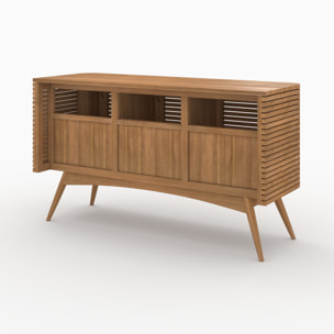 Meuble de salle de bain en bois de teck 140 cm - Auguste