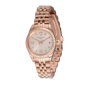 Reloj Pierre Cardin CF.1012.MR Mujer Analogico Cuarzo con Correa de Acero inoxidable