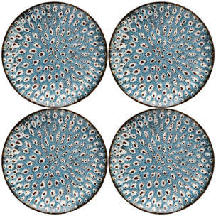 Assiettes Gioia 21cm set de 4 Kare Design