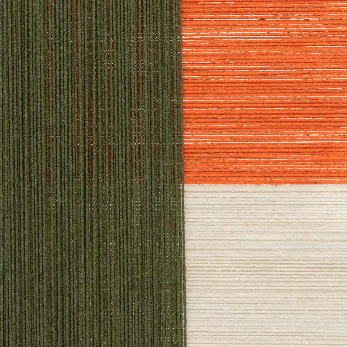 Déco murale "Tissia" orange 50x70cm