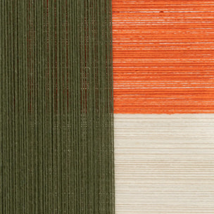 Déco murale "Tissia" orange 50x70cm