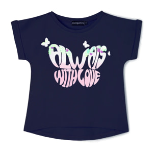 Conguitos - T-shirt a maniche corte casual stampata