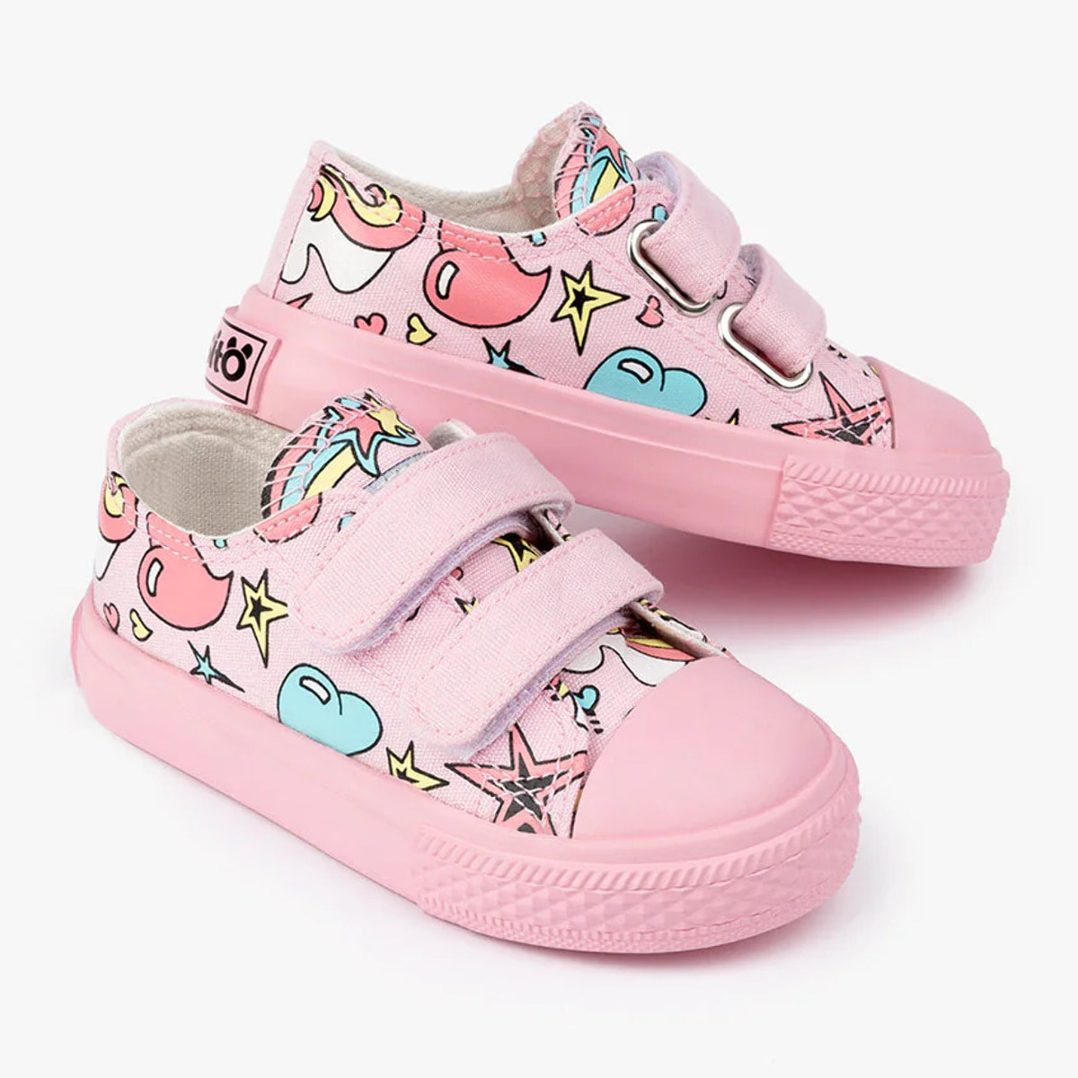 Zapatillas De Bebé Unicornio En Rosa