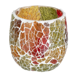 J-Line bougeoir Sunset - verre - mix - small