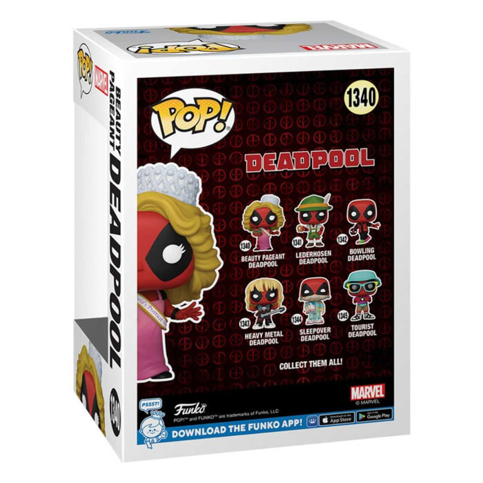 Deadpool Parodia Pop! Vinile Figura Beauty Pageant 9 Cm Funko