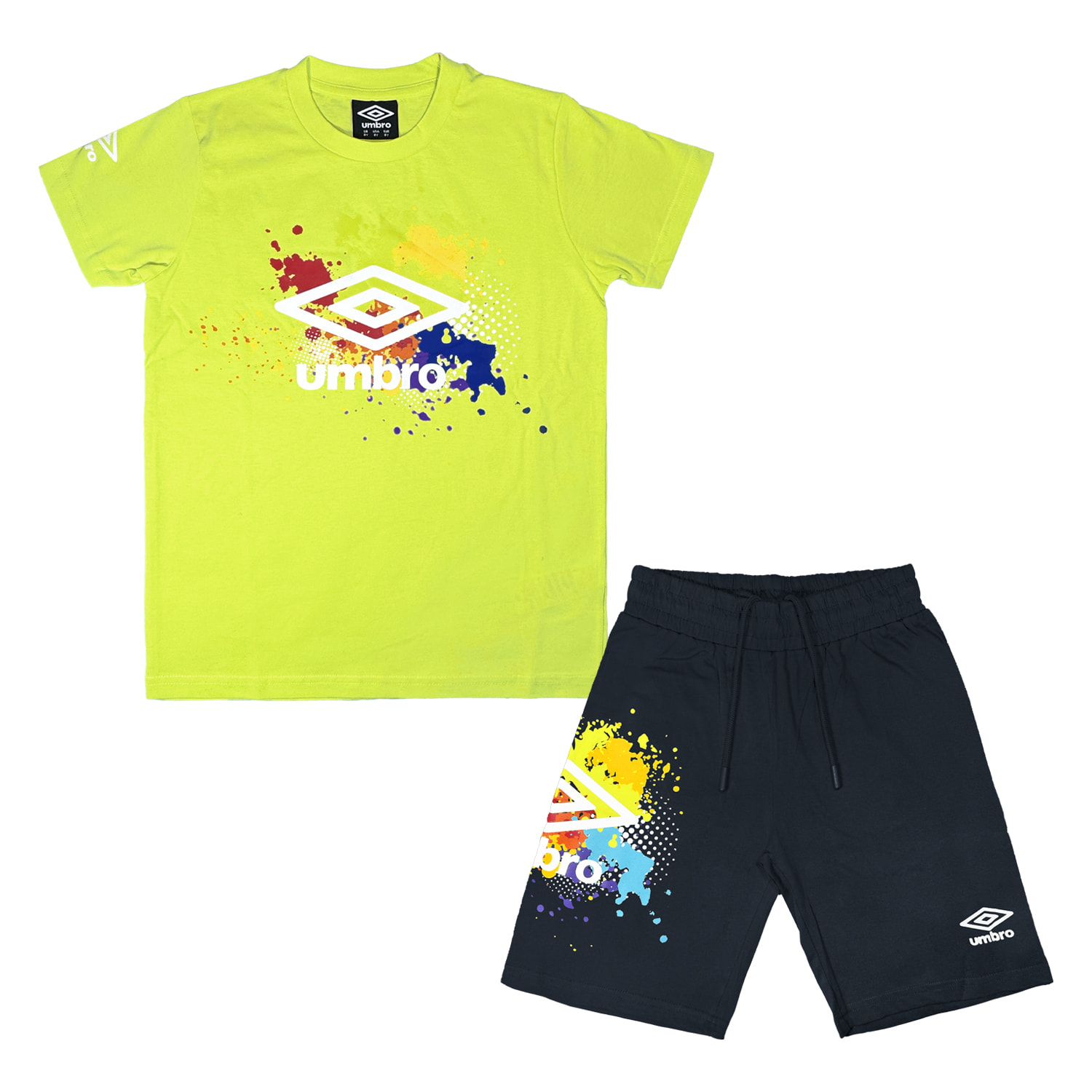 Completo Corto Ragazzo UMBRO Cotone 8 / 16 Anni