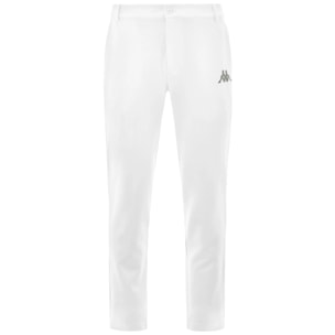 Kappa - Pantaloni Uomo Bianco - SUMOUM